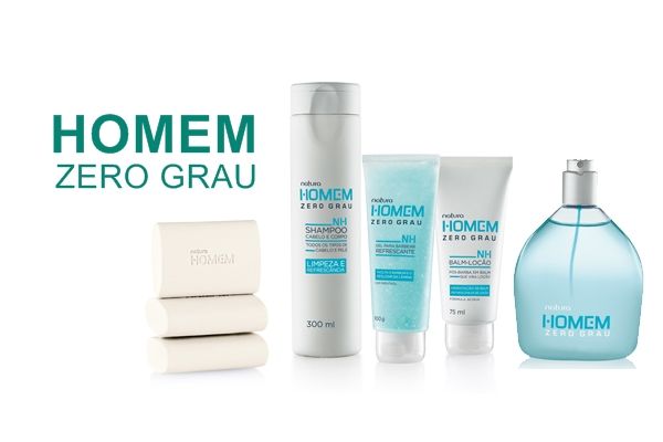 Natura Homem Desodorante Colônia Zero Grau 100 ml